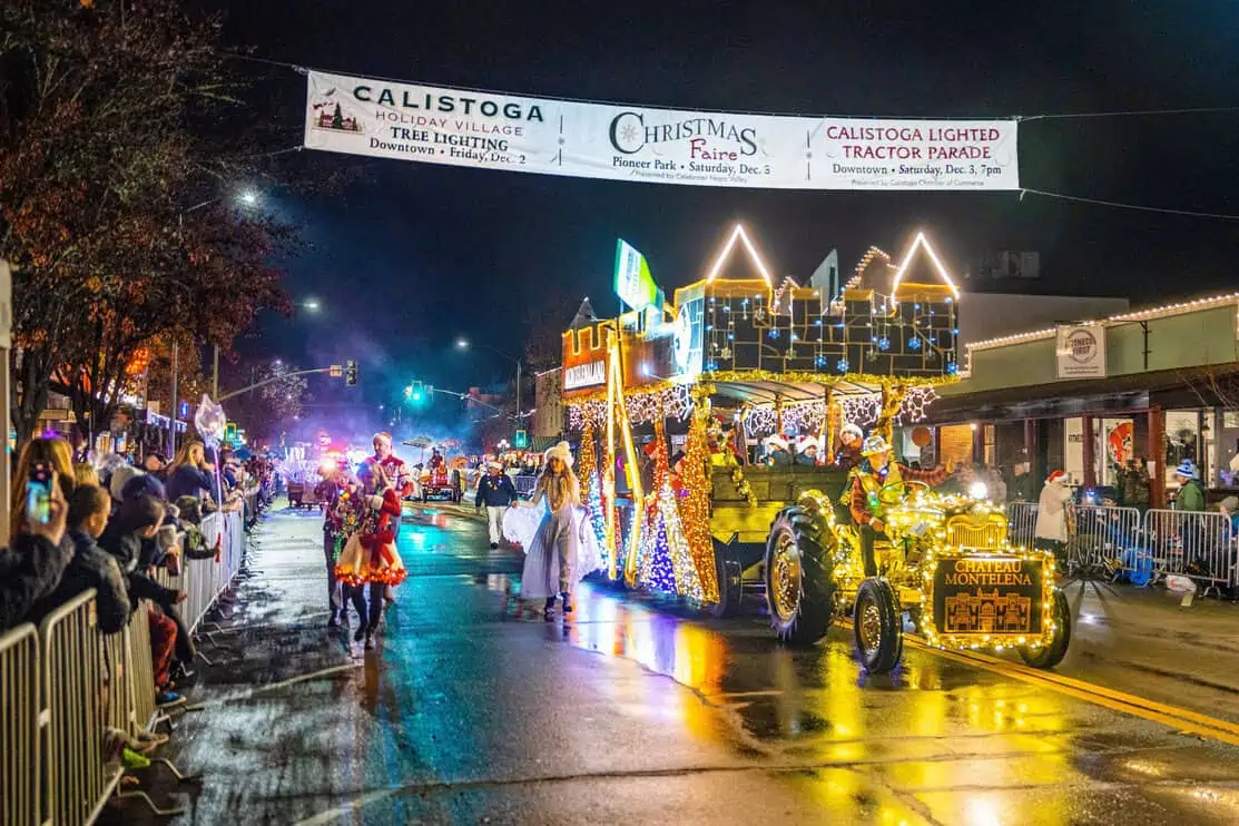 Calistoga-LIghted-Tractor-Parade